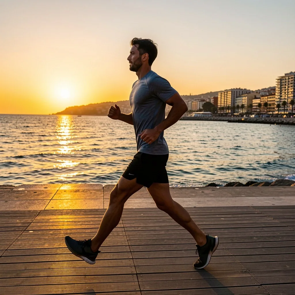 Deportista en Barcelona